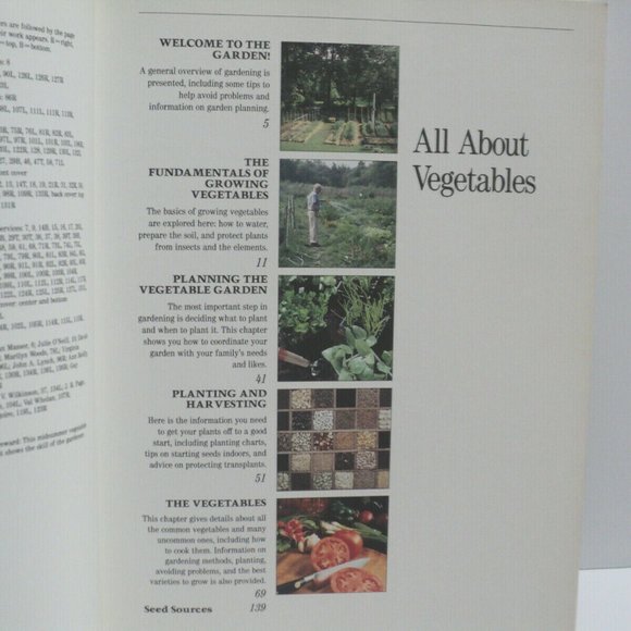 Ortho All About Vegetables 1990 Paperback 144 Page - Picture 2 of 5